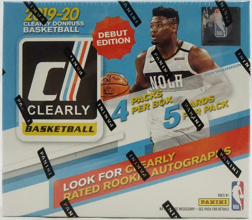 2019-20 Panini Basketball Clearly Donruss